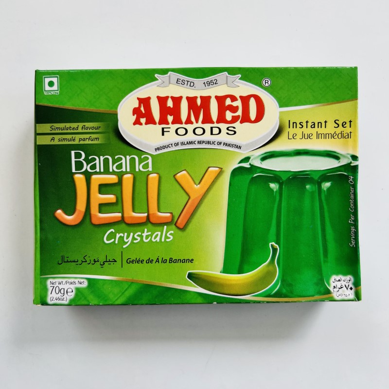 JELLY DE BANANA AHMED 12X85G