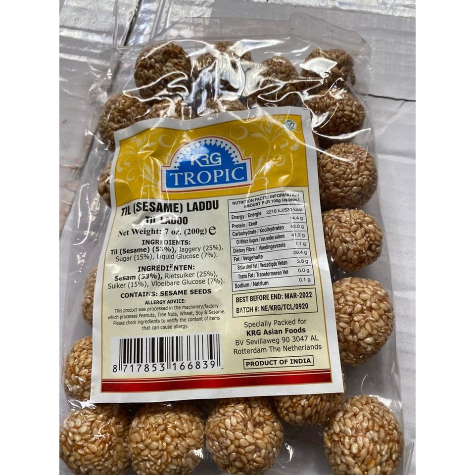 GAJAK SESAME LADDU 10X200G KRG