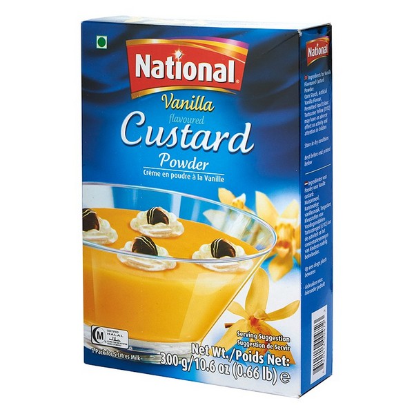 VANILLA CUSTARD 6X300G NATIONAL