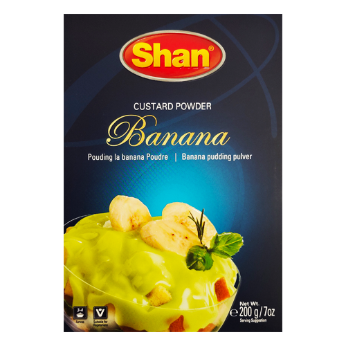 BANANA CUSTARD 12x200G SHAN