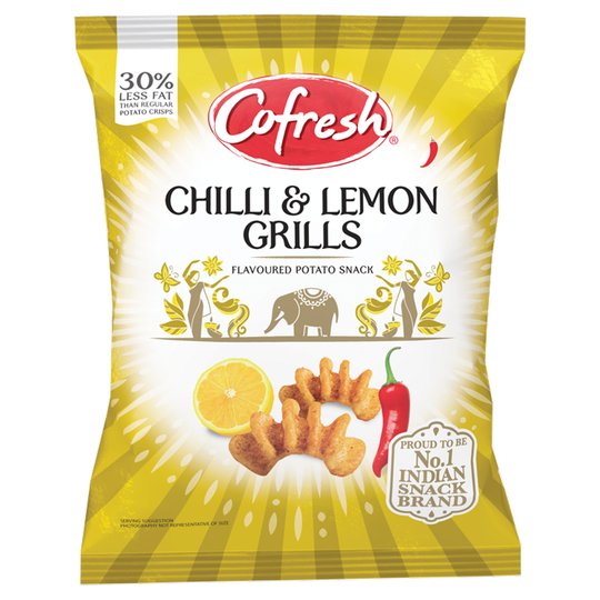 COFRESH GRILLS POTATO CHILLI&LEM 12X 80G