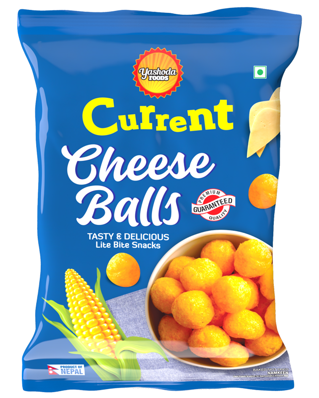 CHEESE BALLS 10X80G CURRENT