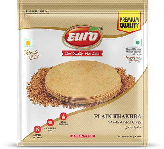 PLAIN KHAKHRA 24x180Gm EURO