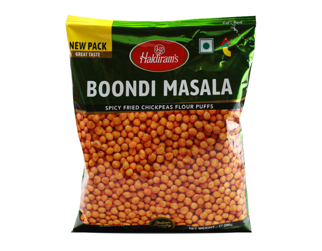 BOONDI MASALA 10X200G HALDIRAM