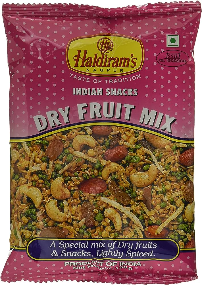 DRY FRUIT MIX 10X150G HALDIRAM