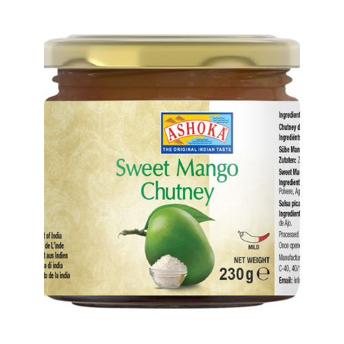 MANGO CHUTNEY SWEET 12X230G ASHOKA