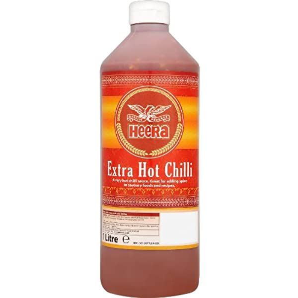 RED CHILLI SAUCE EXT HOT 10x1LT HEERA