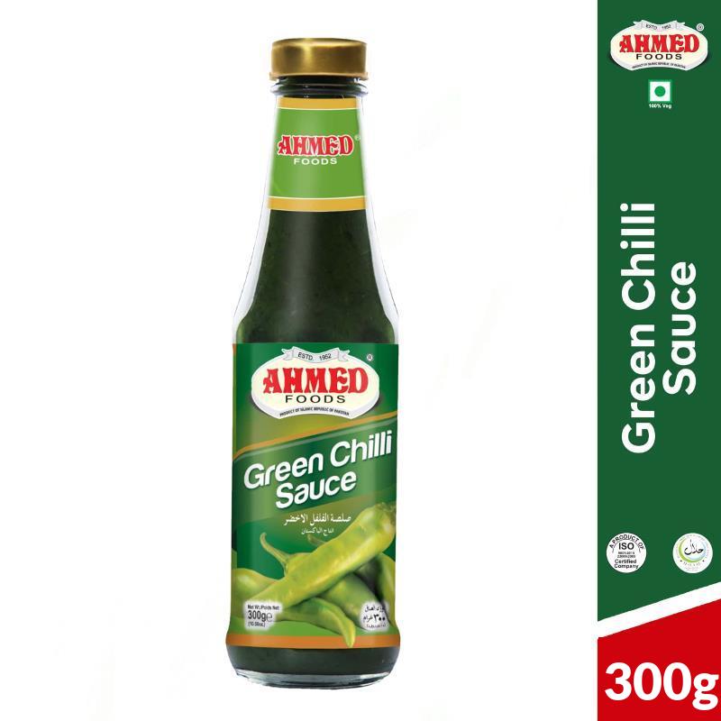 GREEN CHILLI SAUCE 12X300G AHMED