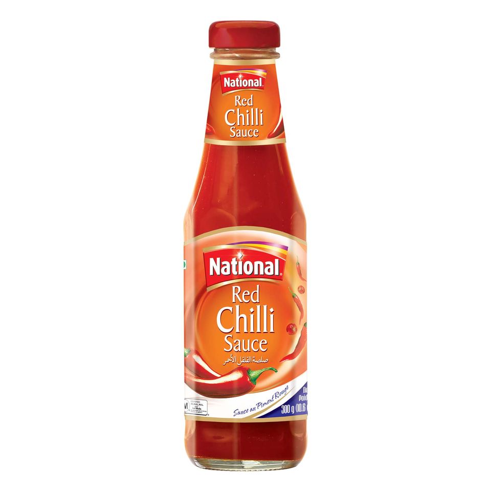 RED CHILLI SAUCE 12X300G NATIONAL