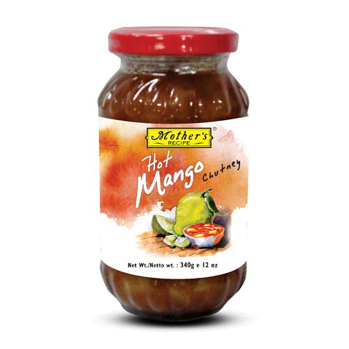 MANGO CHUTNEY HOT 6X340G MOTHERS