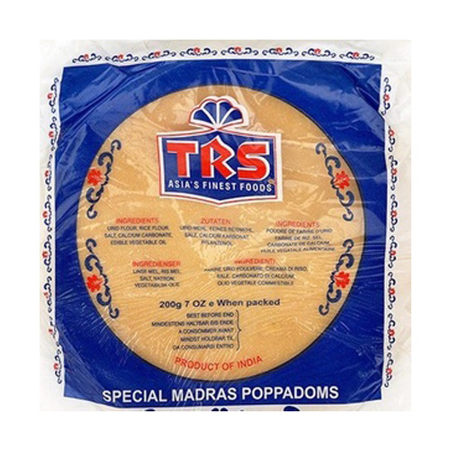 MADRAS PLAIN PAPAD 60x200g TRS