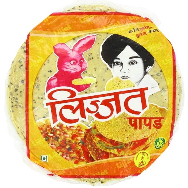 PUNJABI MASALA PAPAD 20X200G LIJJAT