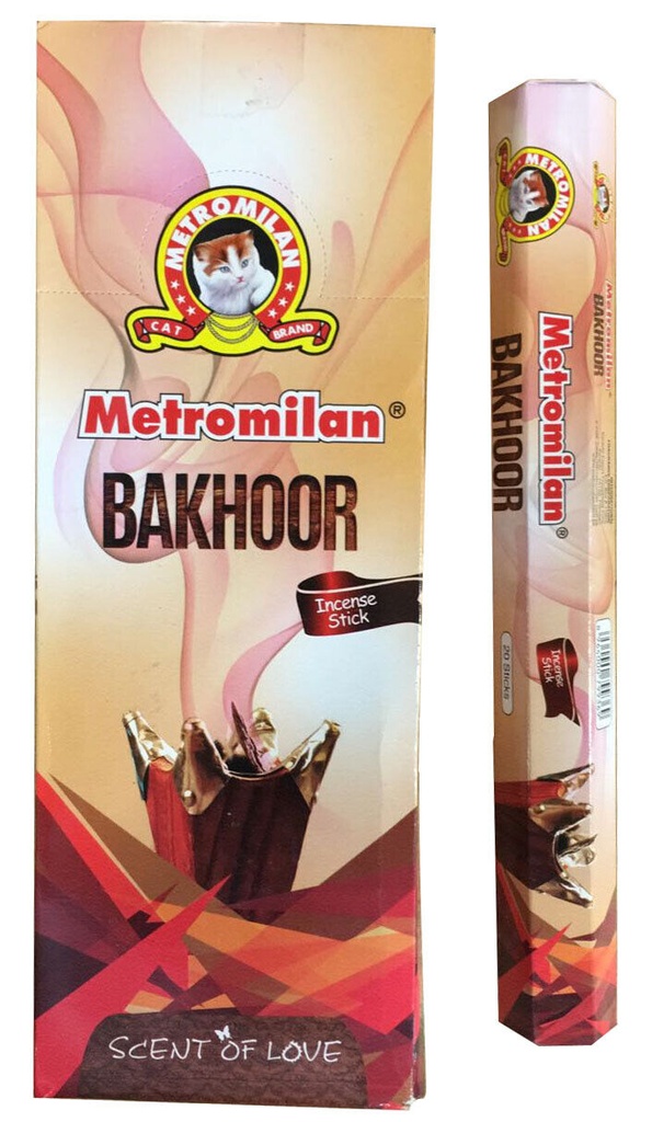 BAKHOOR MUSK  METRO MILAN 10+10STKS