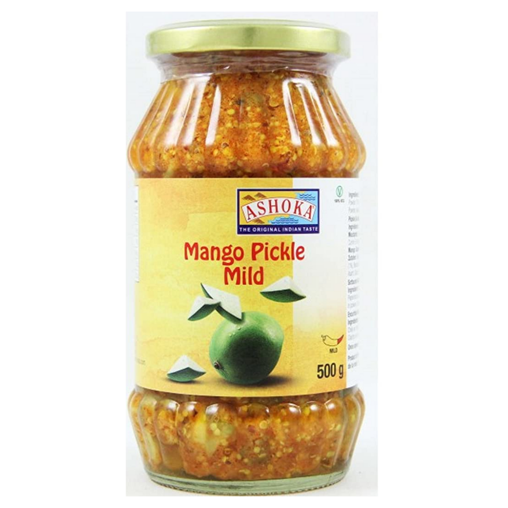 MANGO PICKLE MILD 6X500G ASHOKA