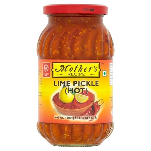 LIME PICKLE HOT 6X500G MOTHERS