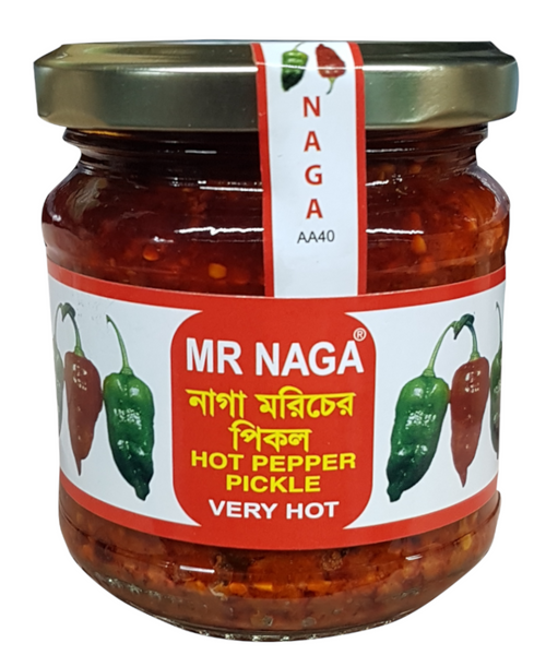 CHILLI PICKLE EXT HOT 36X190G MR NAGA