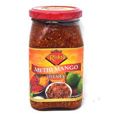 MANGO METHI PICKLE 12X400G RISHTA