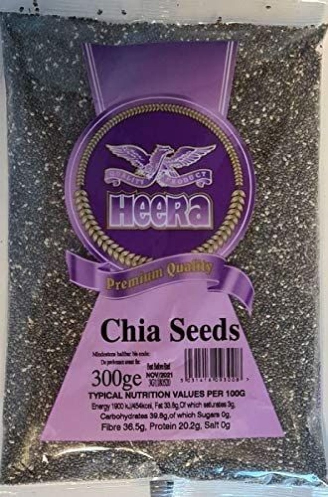 CHIA SEEDS 10X300G HEERA