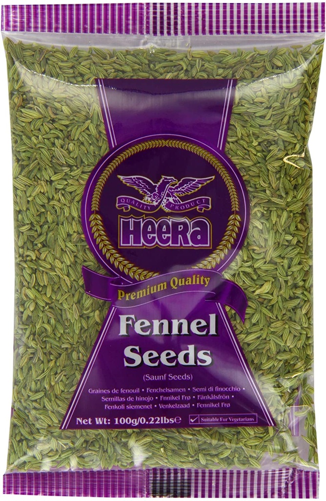 FENNEL SEEDS 20X100G HEERA