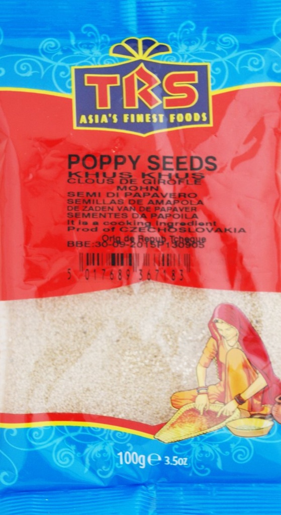 POPPY SEEDS 20X100G TRS