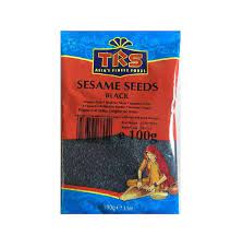 SESSAME SEEDS BLACK 20X100G TRS