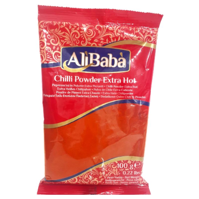 CHILLI PWD EXT HOT 20X100G ALI BABA