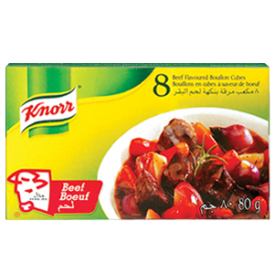 BOUILLION CUBES BEEF HALAL 17X400G KNORR