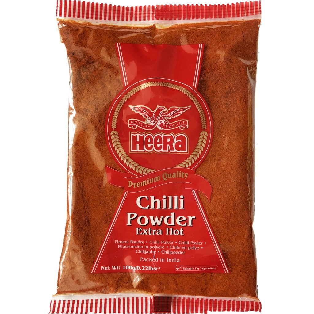 CHILLI PWD EXTRA HOT 20X100G HEERA