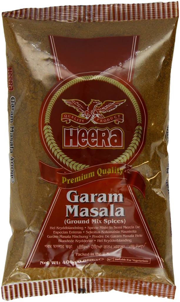 GARAM MASALA PWD 10X400G HEERA