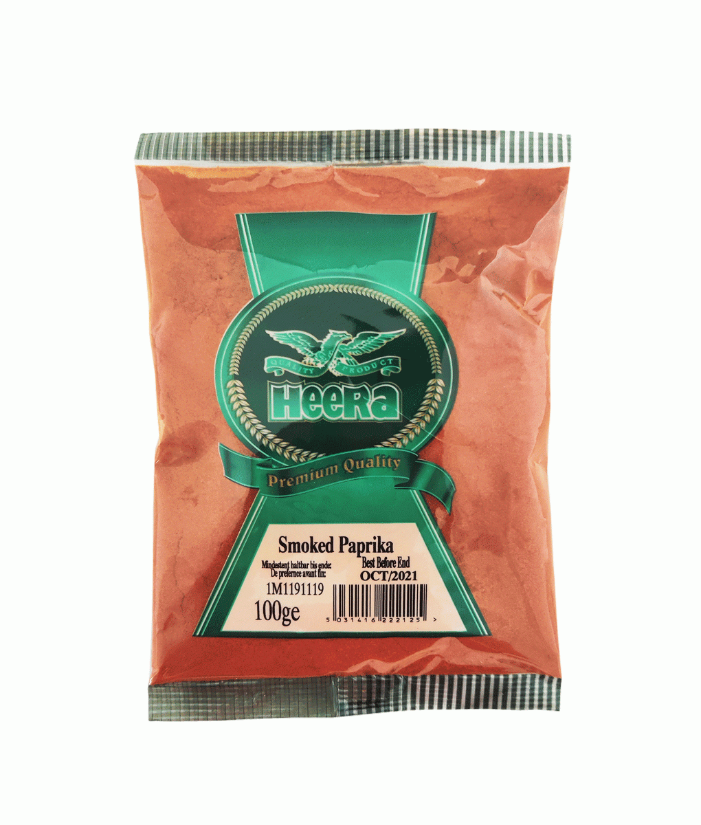 SMOKED PAPRIKA 20X100G HEERA