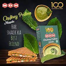 CHUTNEY PUDINA MASALA 10X100G MDH