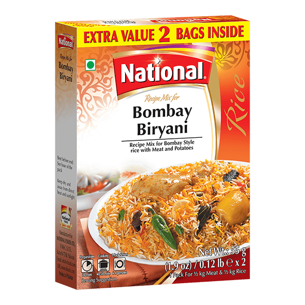 BOMBAY BIRYANI 6X110G NATIONAL