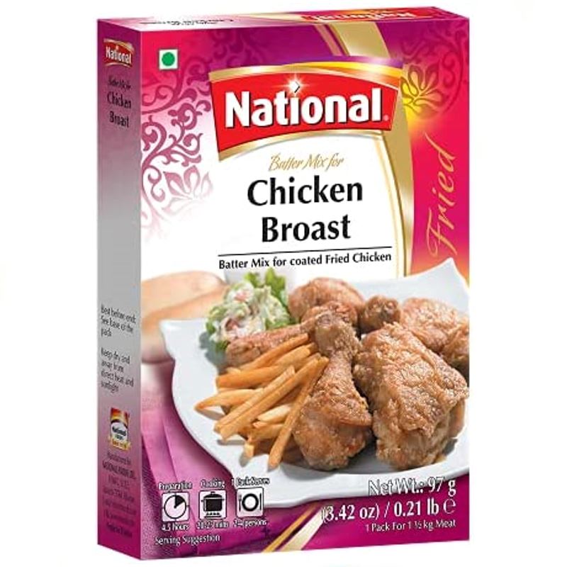 CHICKEN BROAST 6X194G NATIONAL