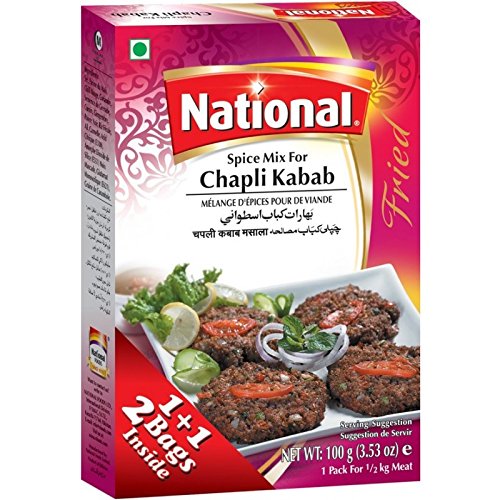 CHAPLI KABAB 6X144G NATIONAL