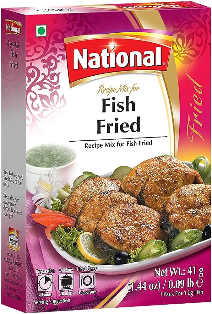 FISH FRIED 6X80G NATIONAL