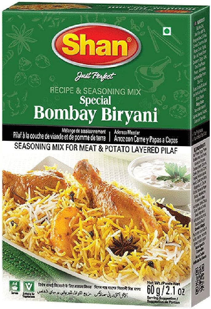 BOMBAY BIRYANI  8X6X60G SHAN