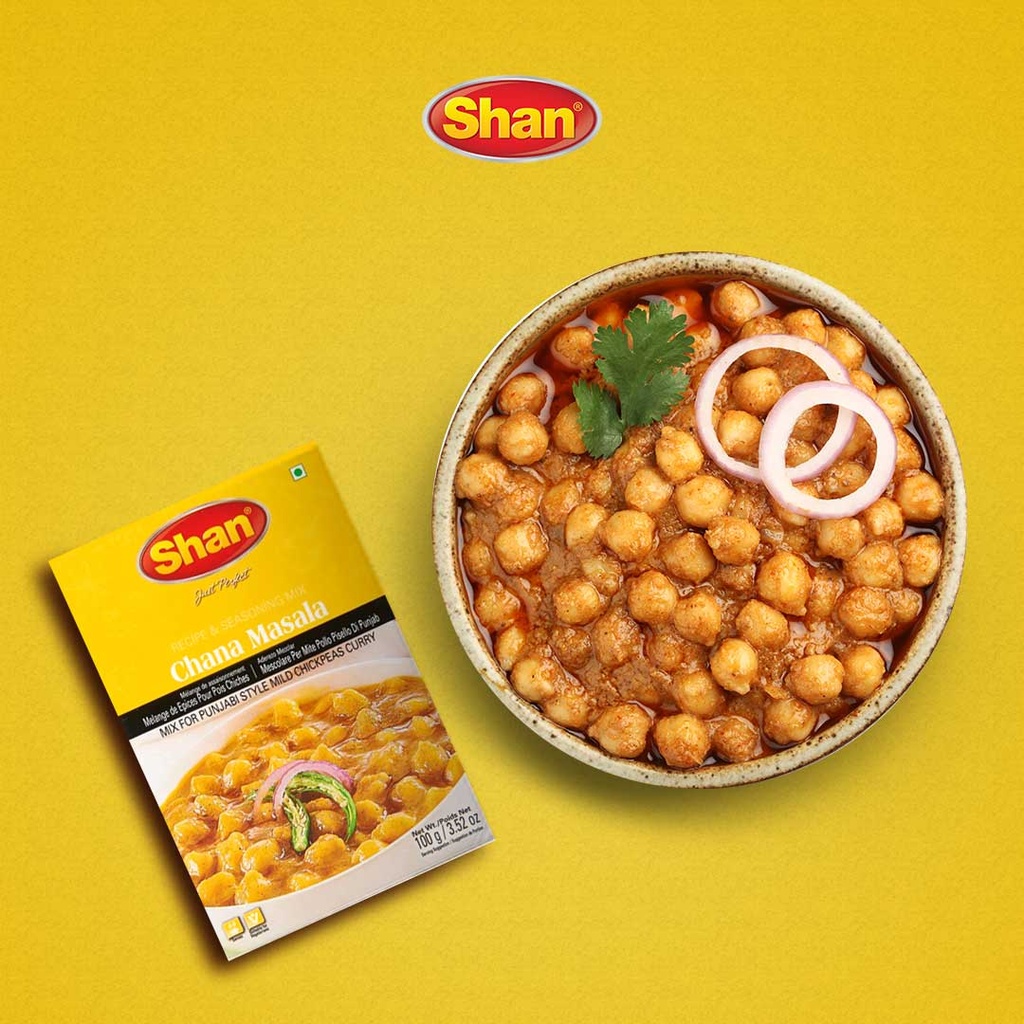 CHANA MASALA RECIPE 8X6X100G SHAN