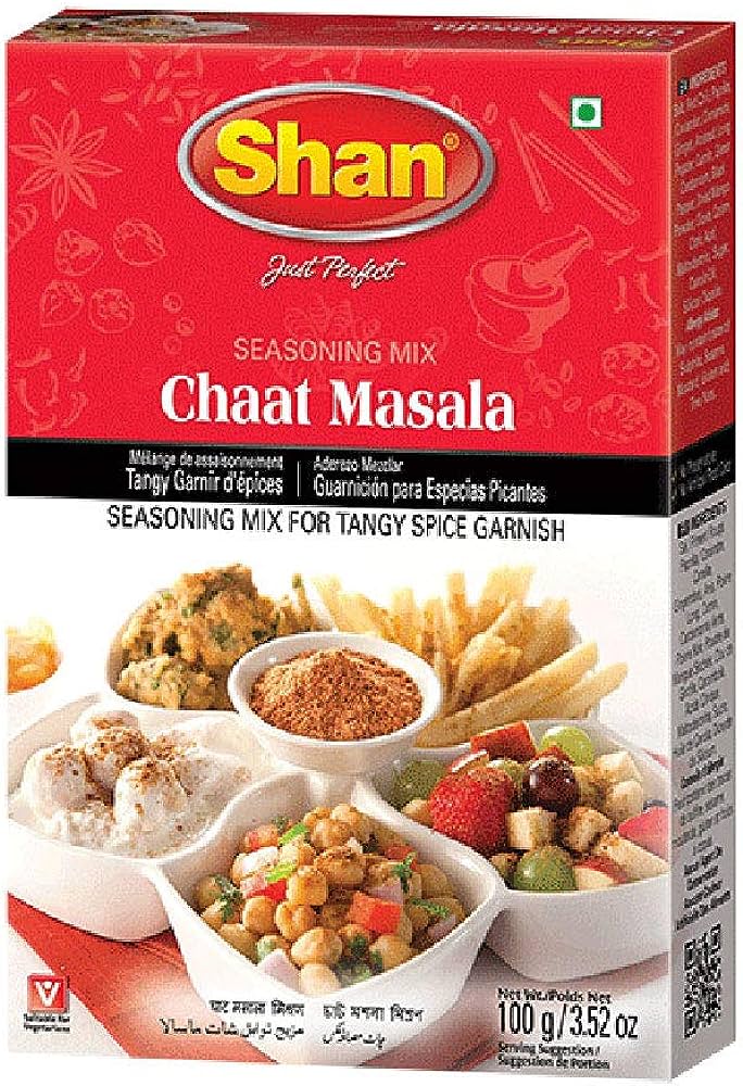 CHAT MASALA 6X100G SHAN