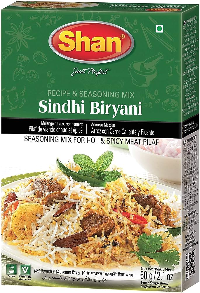 SINDHI BIRYANI 8X6X60G SHAN