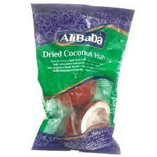 DRY COCONUT HALVES 10X250G ALI BABA