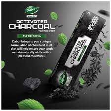 DABUR CHARCOAL TOOTHPASTE 6x100ml