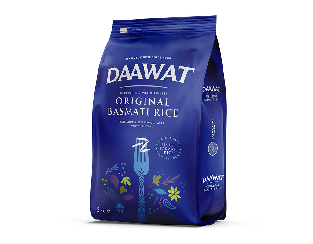 ARROZ BASMATI OIGINAL BLUE DAAWAT 20KG