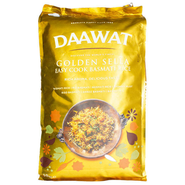 ARROZ GOLDEN SELLA DAAWAT 10KG