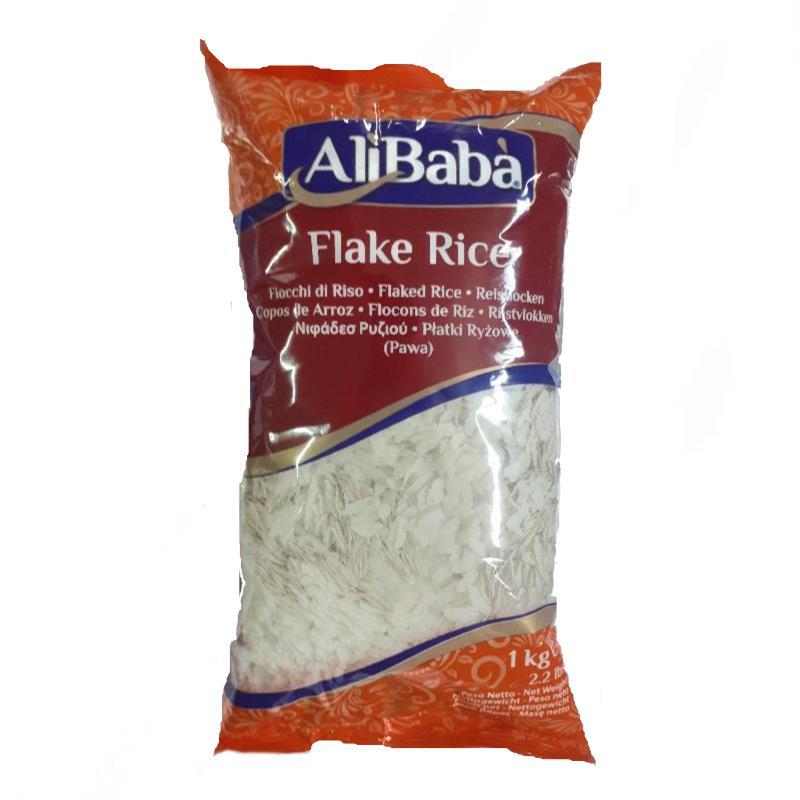 FLAKE RICE MED 6X1KG ALI BABA