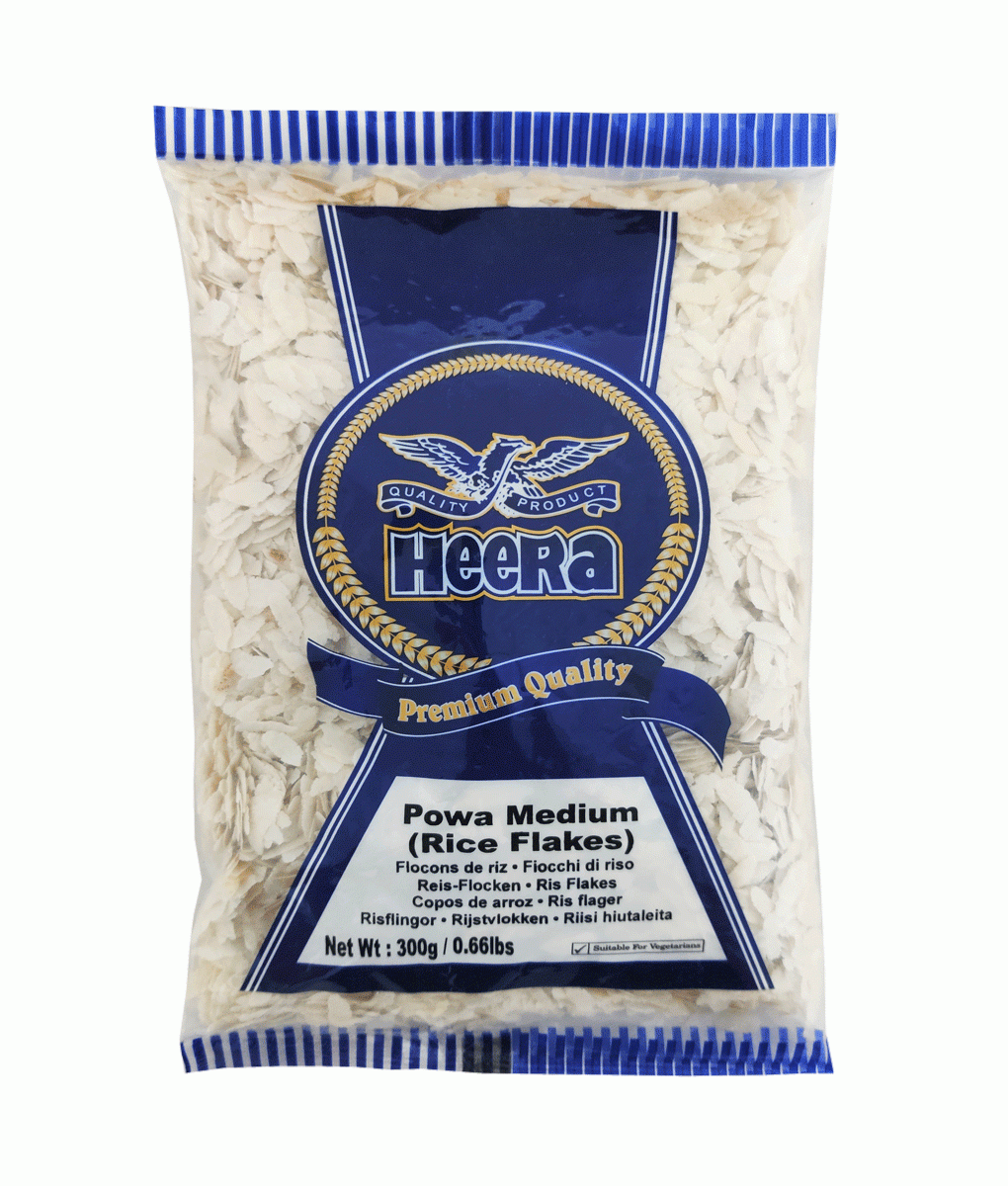 FLAKE RICE MED 20X300G HEERA