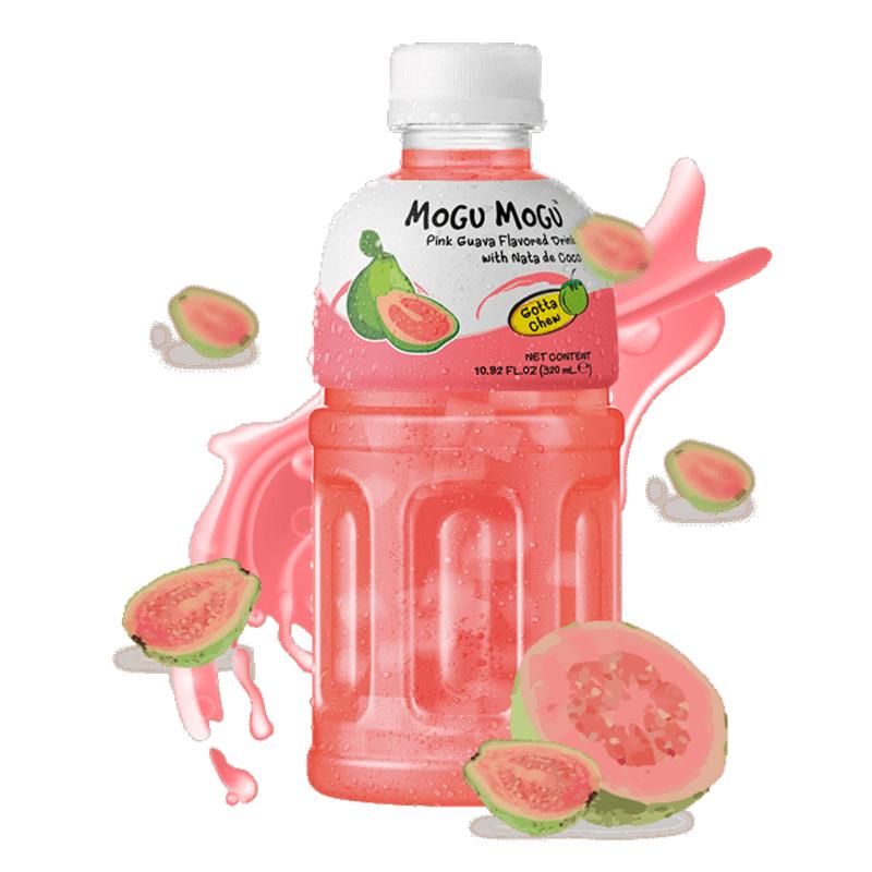 GUAVA DRINK PET 12X320ml MOGU MOGU