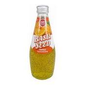 BASIL SEEDS DRINK ORANGE 24X290ML HEERA