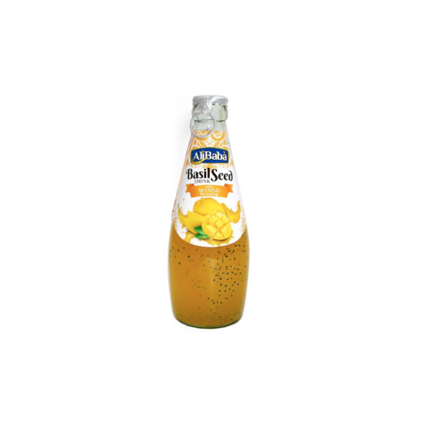 BASIL SEEDS DRINK MANGO 24X290ML ALI BABA