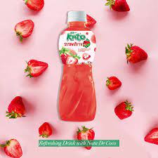 STAWBERRY DRINK 24X320ML KATO