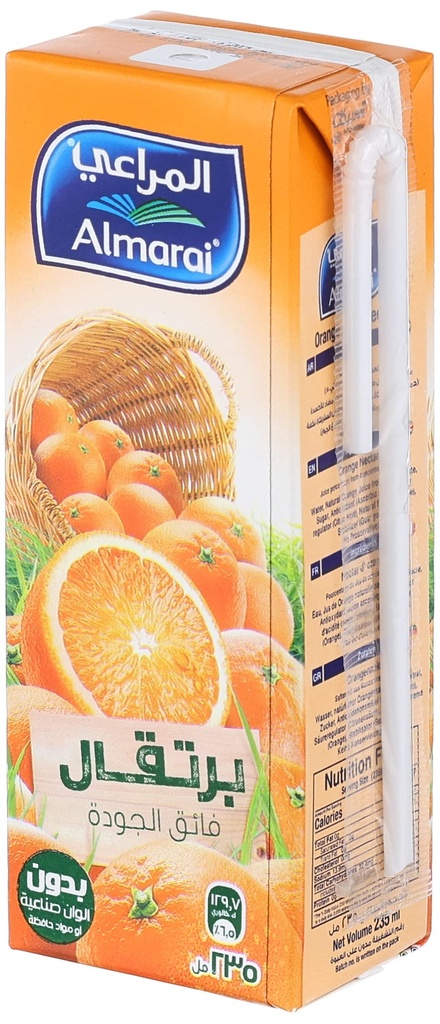 ORANGE JUICE 27X200ML ALMARAI